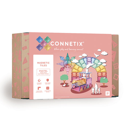 Connetix - Pastel Mega pack - 202 stuks