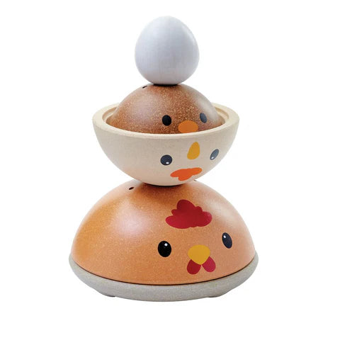 PlanToys - Chicken Nesting - Modern Rustic