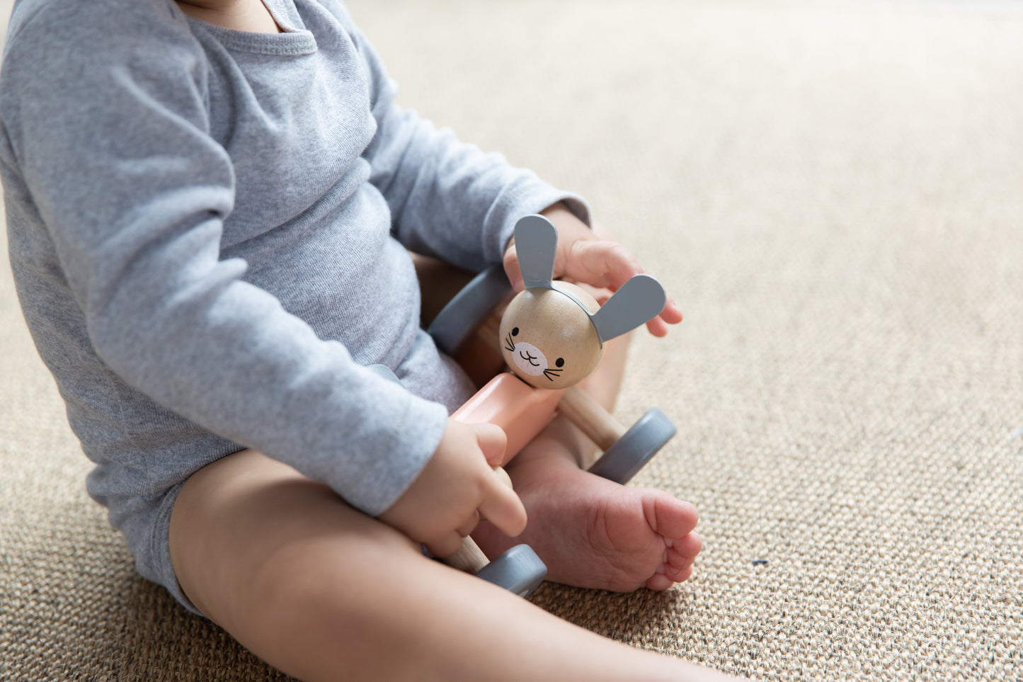 PlanToys - Bunny Racing Car