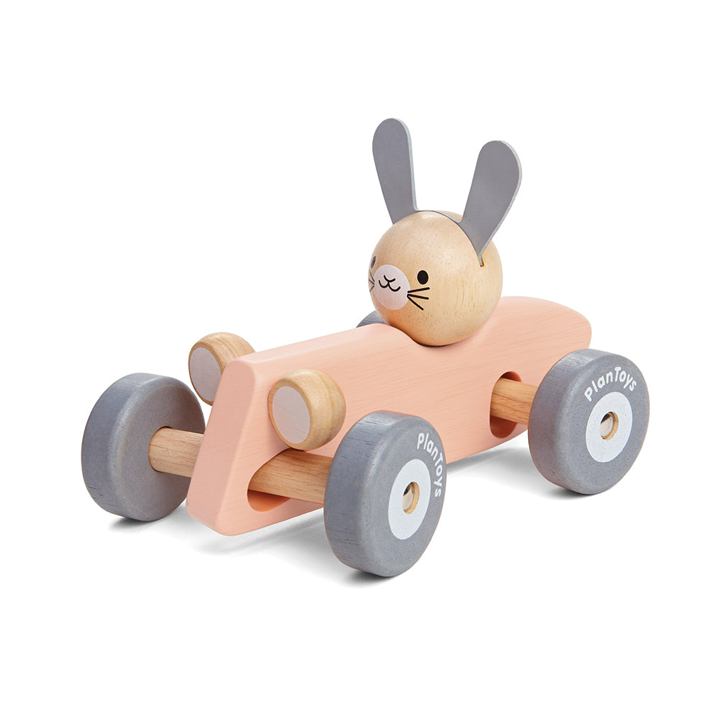 PlanToys - Bunny Racing Car