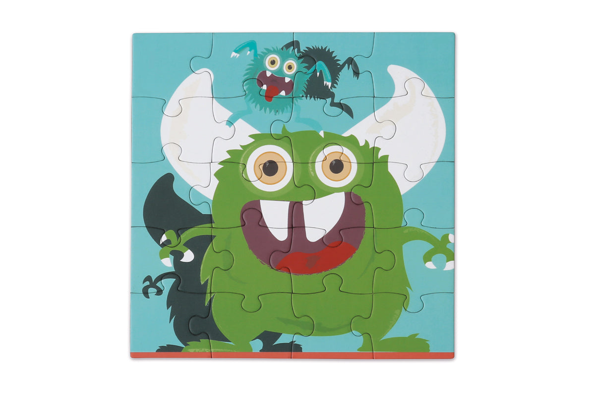 Scratch - Magnetisch Puzzelboek To Go - Monster