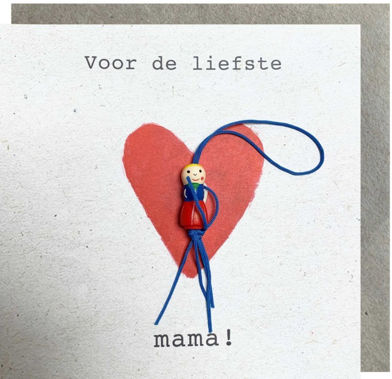 Sidedish - Wenskaart Liefste Mama